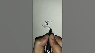 IHSAn Name Signature Style #Shorts #writingskills #signaturestyles #signature #calligraphy