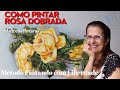 COMO PINTAR ROSA DOBRADA - Maricelia Pinturas - Método Pintando com Liberdade