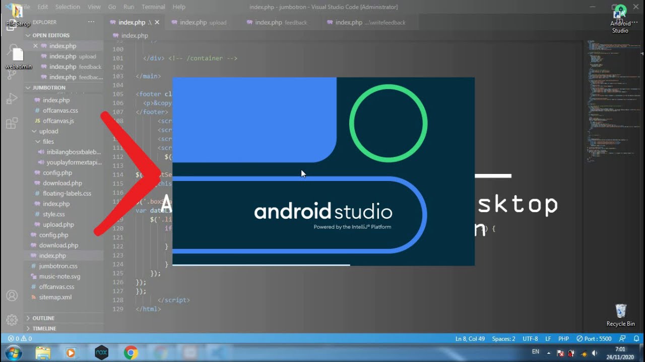 Cara Mempercepat Android Studio Yang Lemot ! - YouTube
