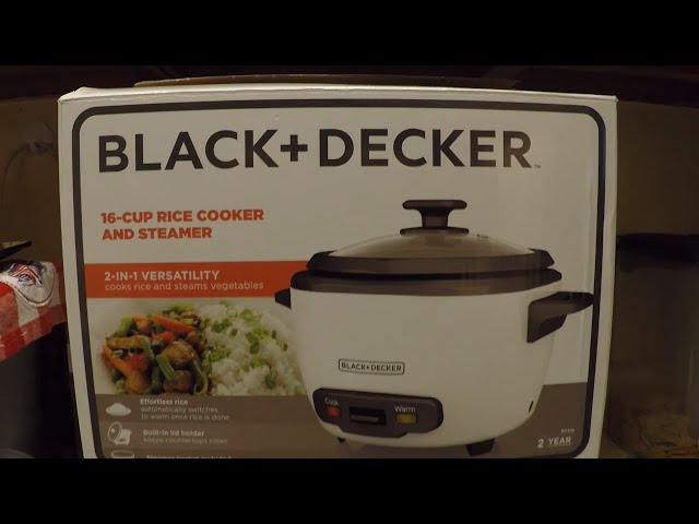 Black & Decker RC516 16-Cup Rice Cooker And Warmer - Yahoo Shopping