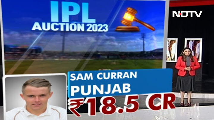 IPL Auction 2023: Sam Curran Becomes Most Expensive Buy As Teams Splash The Cash | The News