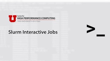 Slurm Interactive Jobs