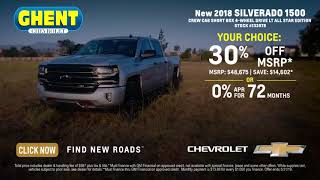 Ghent Chevrolet  2018 Silverado 190507