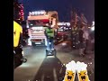 トラクタが時にはミラーボールのように・て