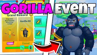 New Gorilla KK Event [Weapon Fighting Simulator]