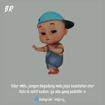 Status Wa keren || Tidur jangan begadang || by @bgrry