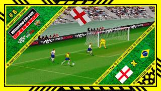 Winning Eleven 2002: PES 2020 (PS1) Copa do Mundo #6 Inglaterra x Brasil | Semifinal