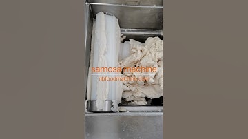 automatic samosa dumpling machine， spring rolls, wonton, pearl dumplings, lace dumplings,