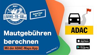 Easy toll calculation in Europe: The ADAC Maps app. Calculate tolls in seconds. screenshot 4
