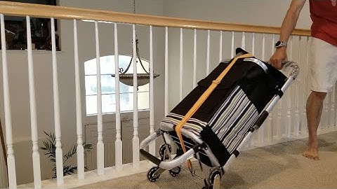 Folding Shopping Cart Grocery Cart with 6 Stair Climbing Wheels Laundry Cart Utility Cart by WESOKY