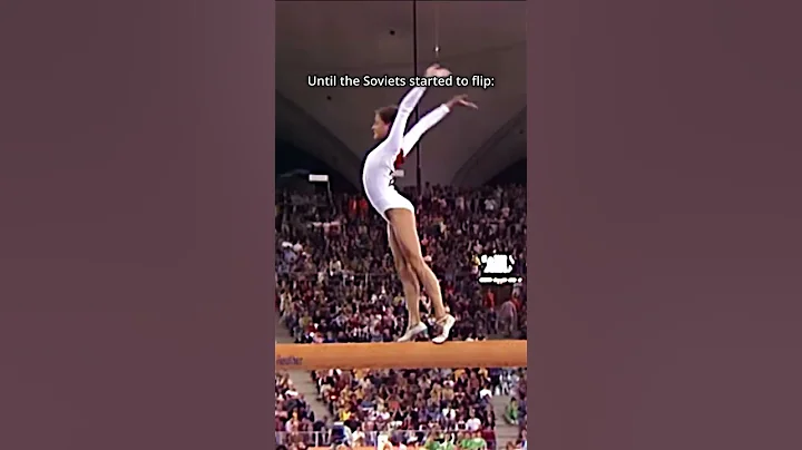 Do you prefer the old or new style of beam?🤔 #gymnastics #beam #flexibility #olympics #backflip