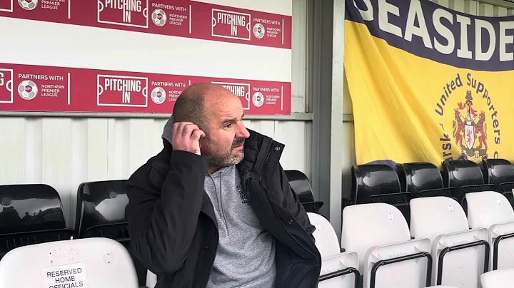 Neil Young’s Post-Match Interview vs Marske, FA Trophy