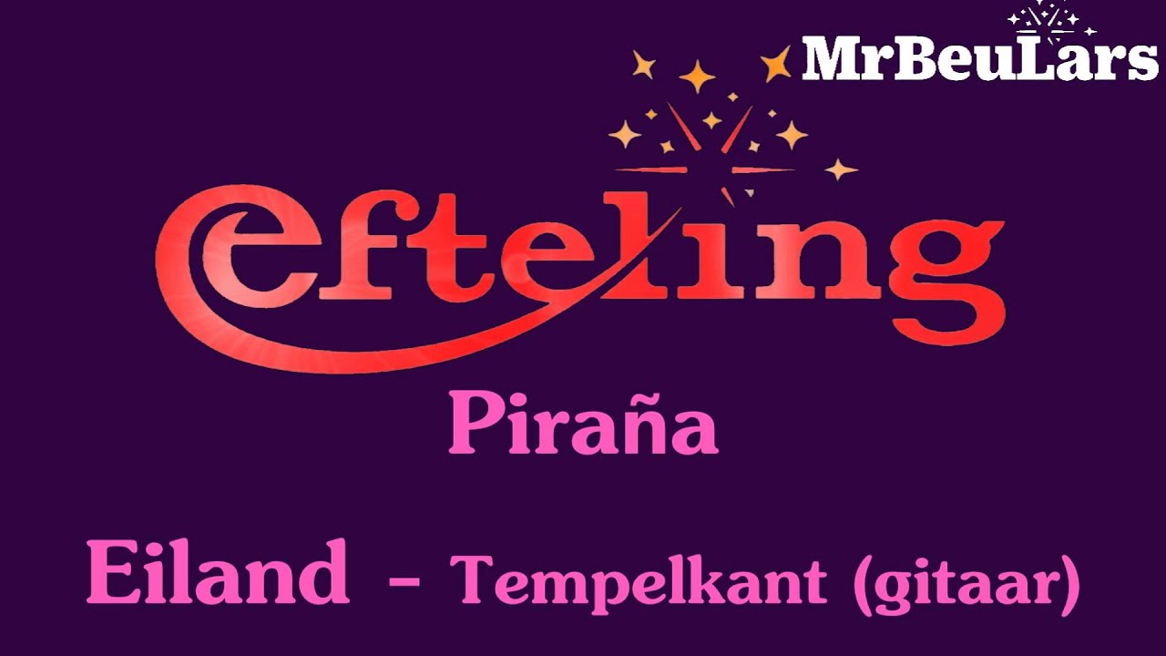 Efteling muziek - Piraña - Piraña eiland tempelkant (gitaar)