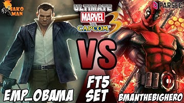 UMVC3 Parsec FT5 Set - EMP_Obama VS BManTheBigHero