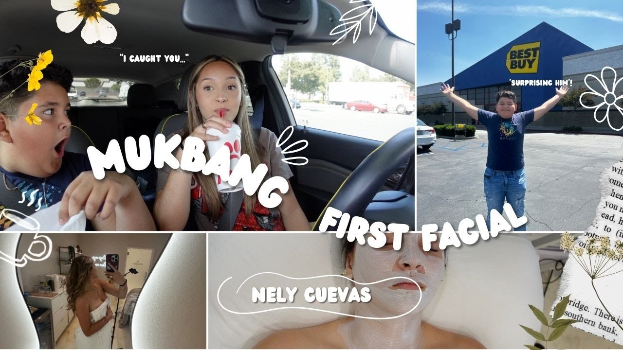 day in my life! | first facial, mukbang with TITO BONITO and packing for a trip