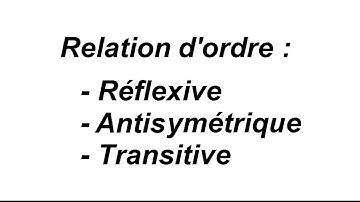 Relation d