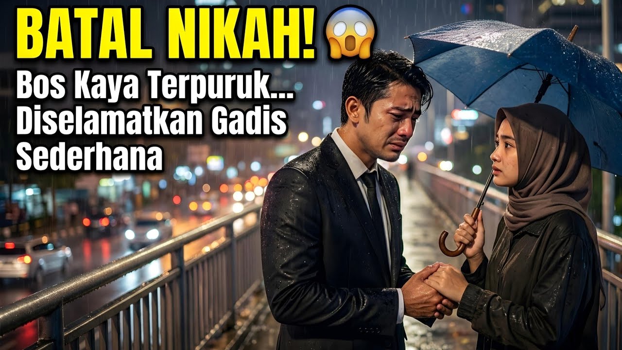 Batal Menikah, Bos Kaya Hampir Bunuh Diri – Diselamatkan Gadis Miskin yang Membuatnya Jatuh Cinta