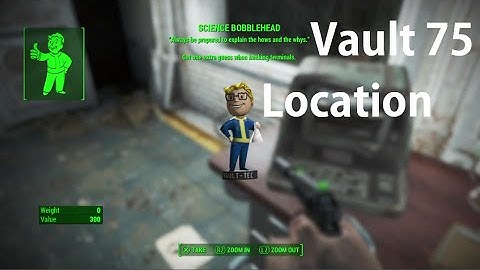 Fallout 4 Vault 75 Location Quest Line Guide Science Bobblehead Location