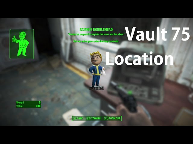 Fallout 4 Vault 75 Location Quest Line Guide Science Bobblehead