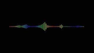 New Black screen audio line spectrum||No copyright screenshot 4