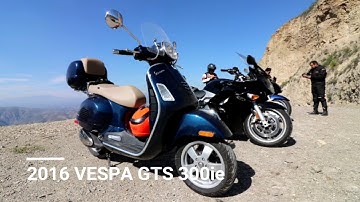 Is the 2016 VESPA GTS 300ie good for road trips? 100 mile trip to Pinal de Amoles