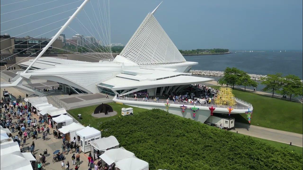 Lakefront Festival of Art MAM, June 2023 Milwaukee YouTube