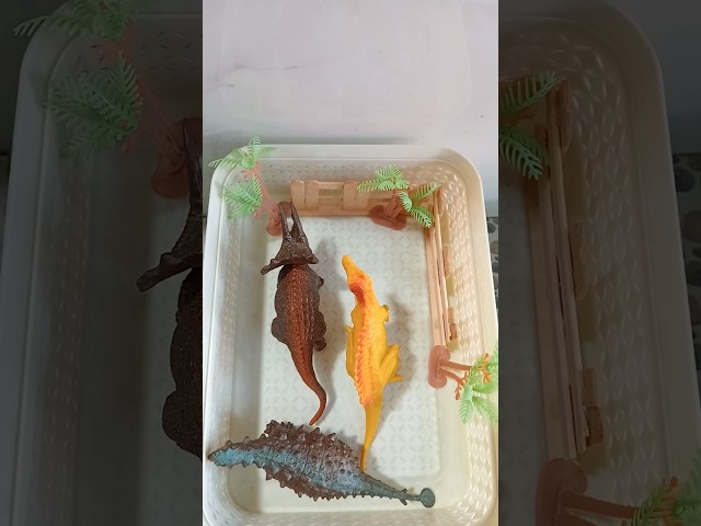 Satisfying Riview Dinosaur Toys , Asmr video