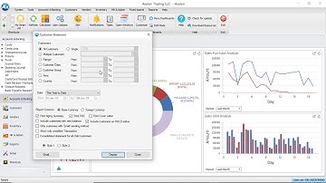 How to create Customer Statement in Axolon