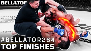 TOP Fight Finishes feat. Bellator 264 Fighters | Bellator MMA