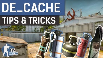 CS:GO - de_cache | Tips & Tricks | Smokes | Molotovs | Boosts and Jumps!