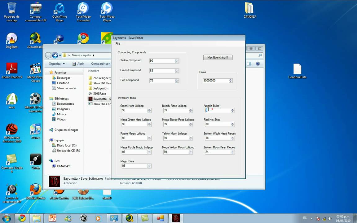 Bayonetta Xbox 360 Game Save Downloads