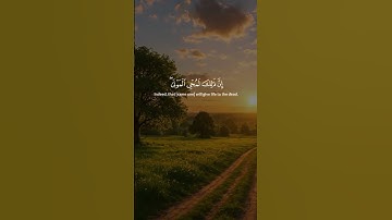 فانظر الى اثار رحمت الله | ياسر الدوسري | سورة الروم