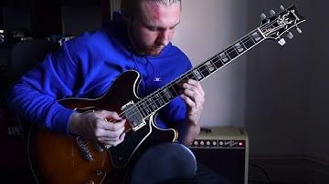 Giant Steps - John Coltrane || Josh Meader Jazz Guitar Improvisation at 300 bpm