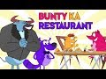 Bunty Ka Restaurant Ep - 85 - Pyaar Mohabbat Happy Lucky - Hindi Animated Cartoon Show - Zee Kids