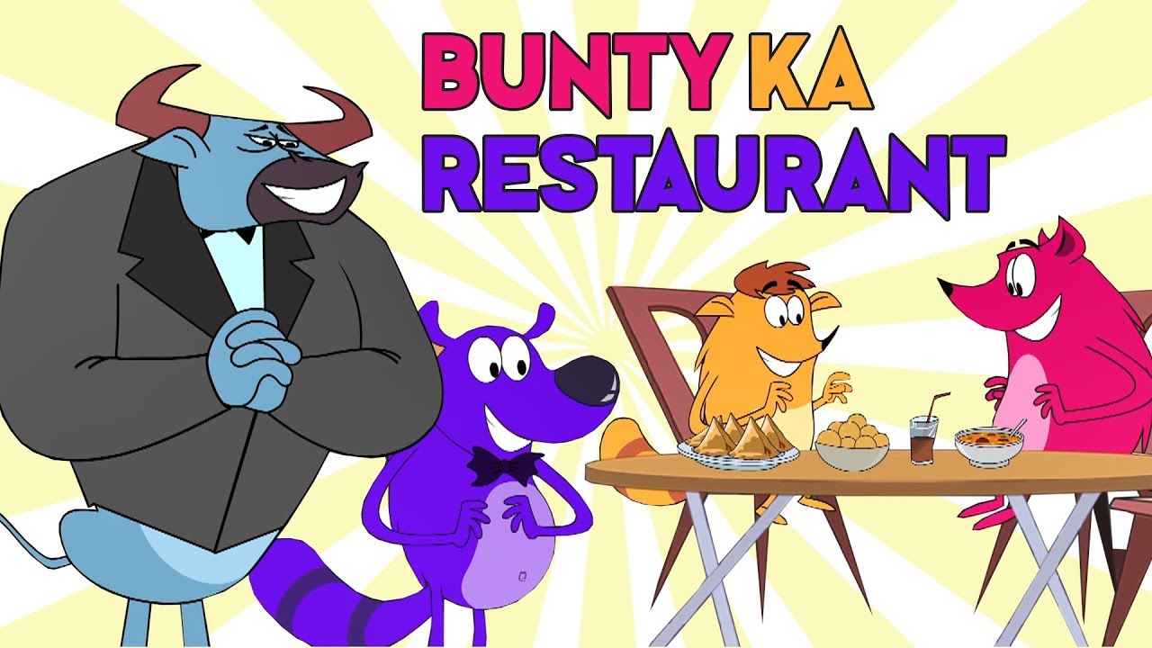 Bunty Ka Restaurant Ep 85 Pyaar Mohabbat Happy Lucky Indian Indian Cartoon  Show - YouTube