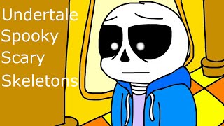 Undertale - Spooky Scary Skeletons Lyrics In Captions