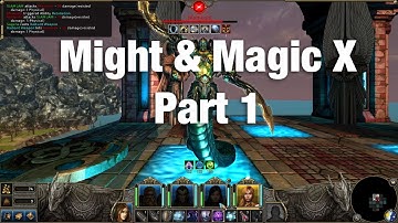 Might and Magic X - Act 1 - Party Creation, Spiders