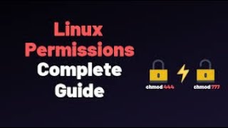 Linux - File Permission with Example |Chmod usage |Linux - File Permission