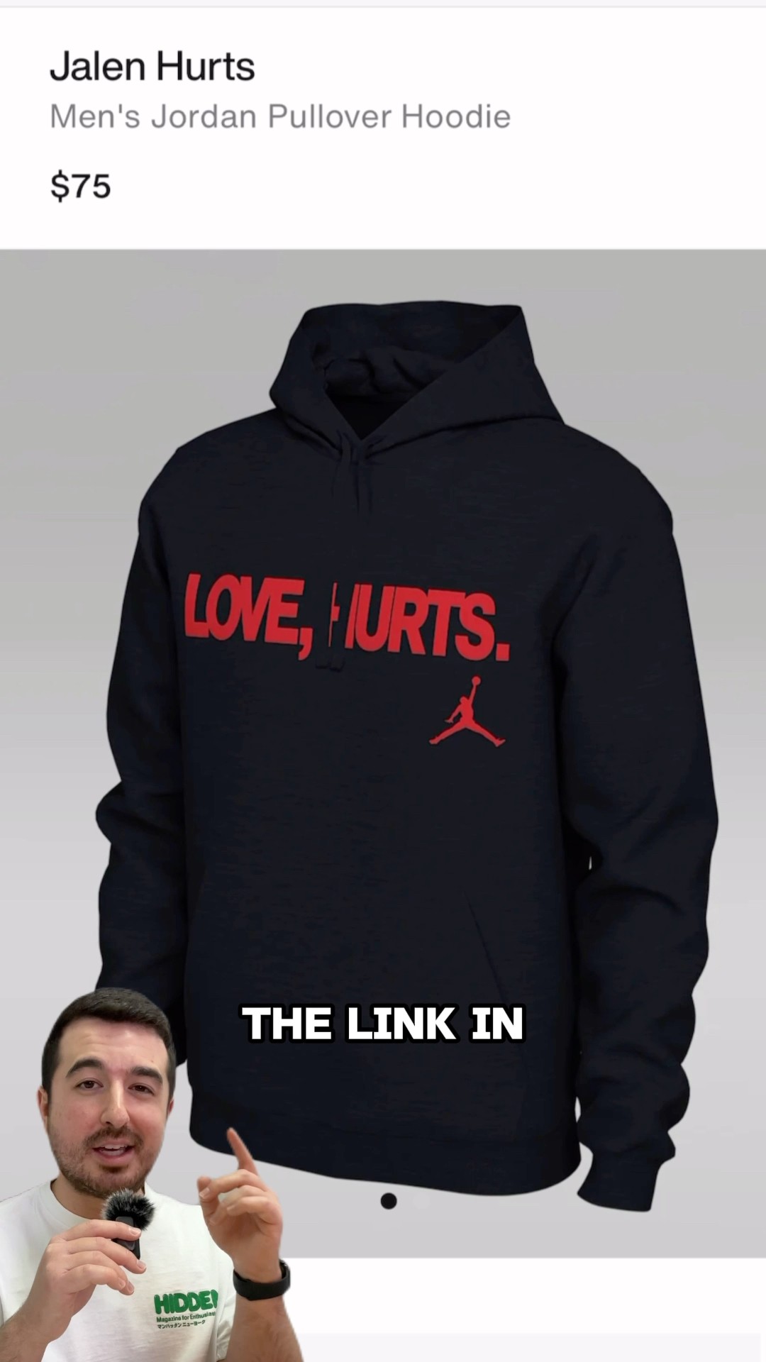 Jalen Hurts “Love Hurts” Hoodie is Officially Releasing
