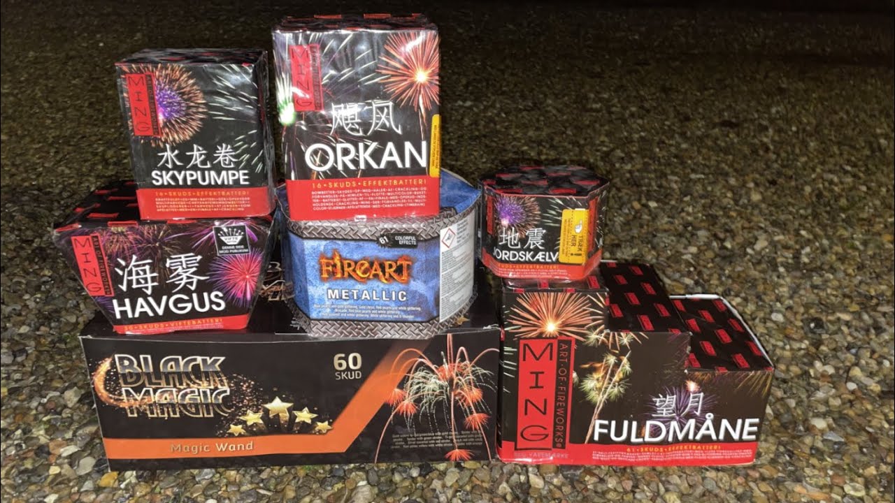 SIDSTE FYRVÆRKERI TEST FOR I ÅR | KÆMPE BATTERIER | 2022-2023