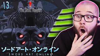 The Floor 75 Boss Room is an Absolute Nightmare (SAO Ep 13 Reaction)
