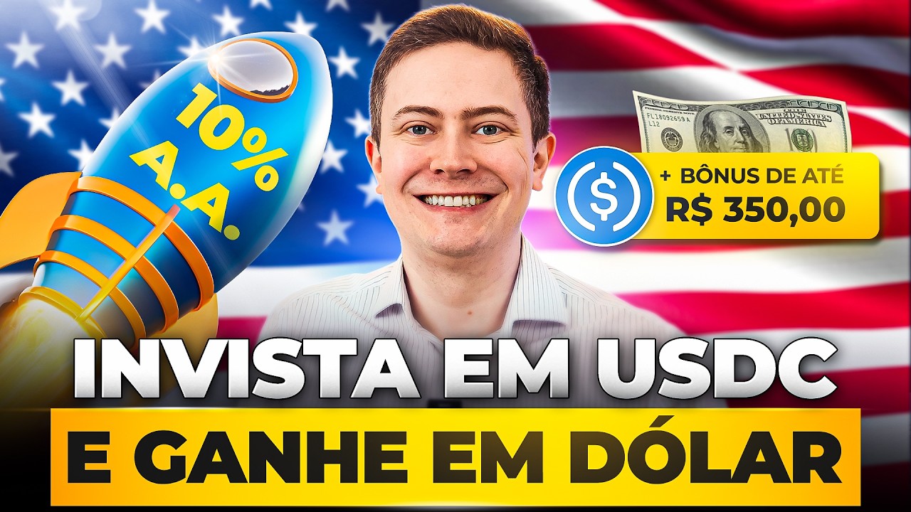 DÓLAR DIGITAL RENDENDO 10% A.A. + BÔNUS DE ATÉ R$ 350!