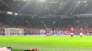 Rashford Freekick Man United 3-0 Bournemouth