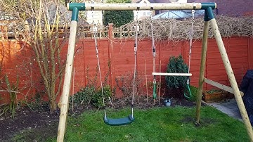 Climbing Frame Installer built Swing Unit, Trapeze, Swings