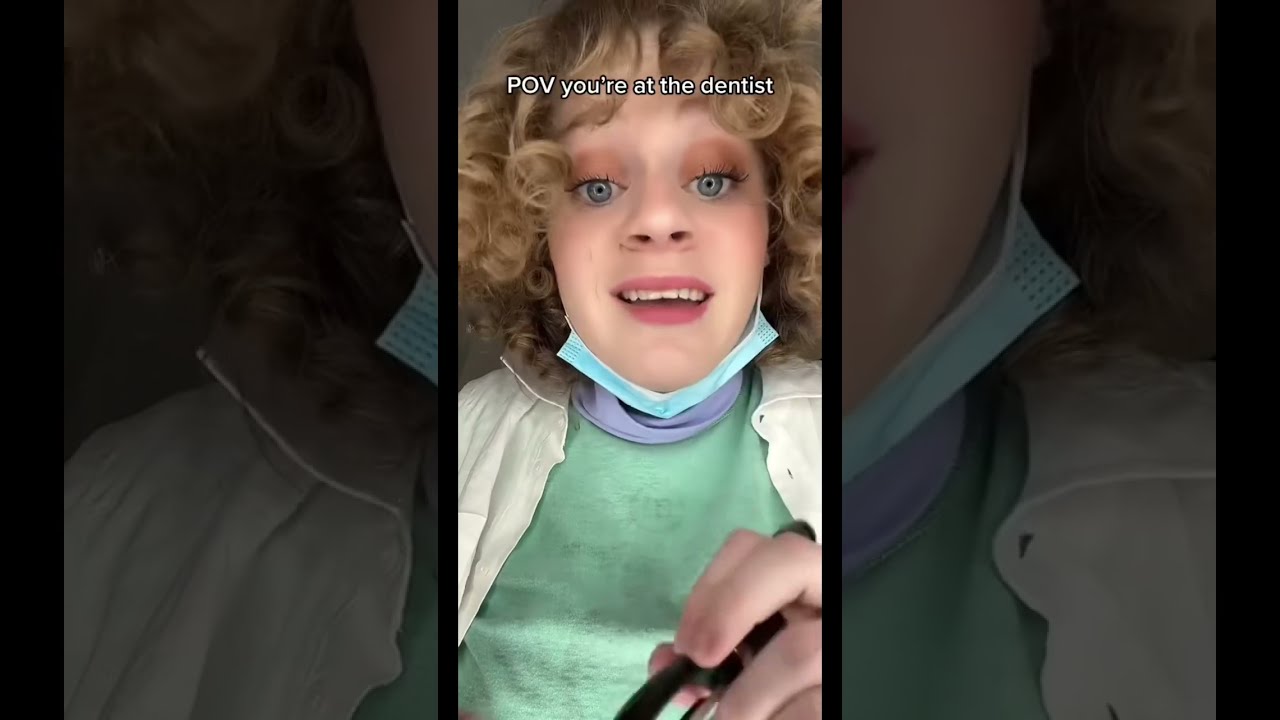  Asmr Comedy Parody Funny Skit Sketchcomedy Character Comedian Funnyvideo Dentist Pov