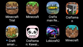 Craftsman VS Craftsman Realistic VS Craftsman Kawaii VS Minecraft PE Trial VS Lokicraft 2 VS MASTER screenshot 1