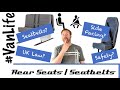 Extra Travelling Seats / Seatbelts in Campervan  - RV, Van, Motorhome