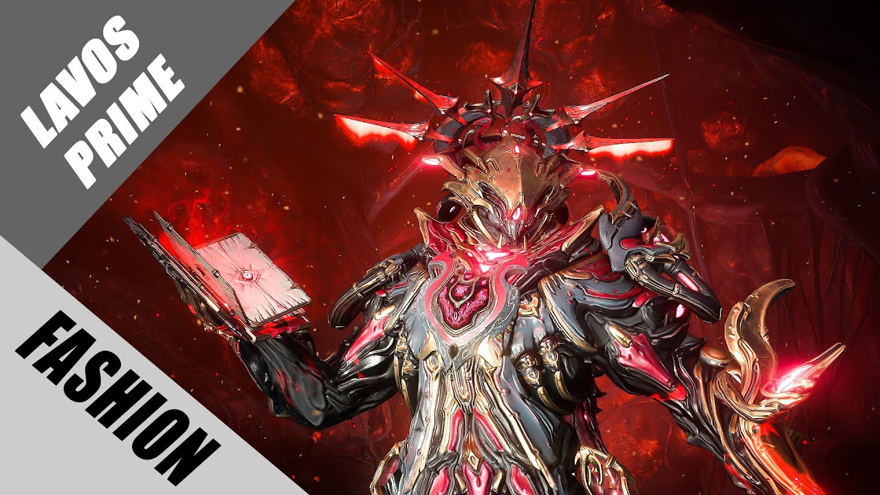 Warframe | Fashion Frame | Lavos Prime : Blood Lord - YouTube
