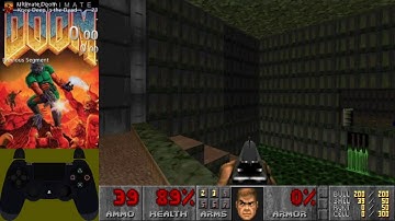 Doom E1M4 Command Control Speedrun skip tutorial