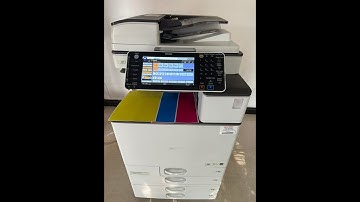 Cách test màu trên máy Ricoh